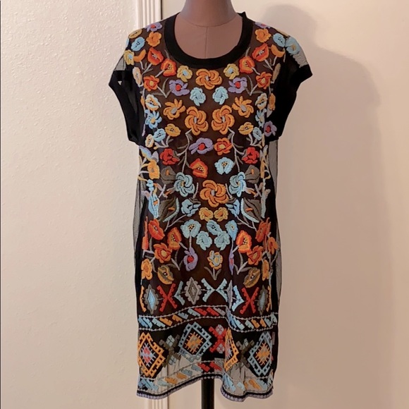 BIYA JOHNNY WAS see through in front dress - Picture 2 of 7